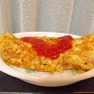 生ハムのたまご焼き